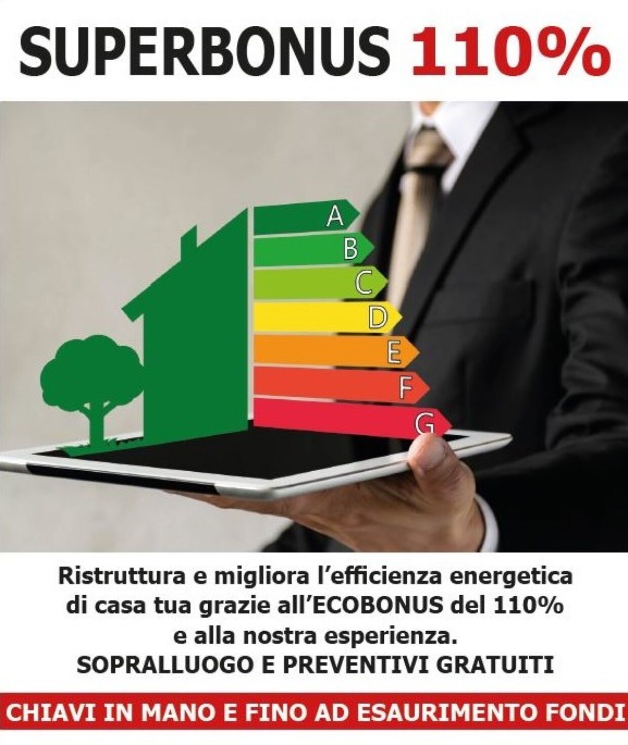 APPROFITTA ADESSO DEL SUPERBONUS DEL 110%